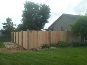 Residential Wood Fencing